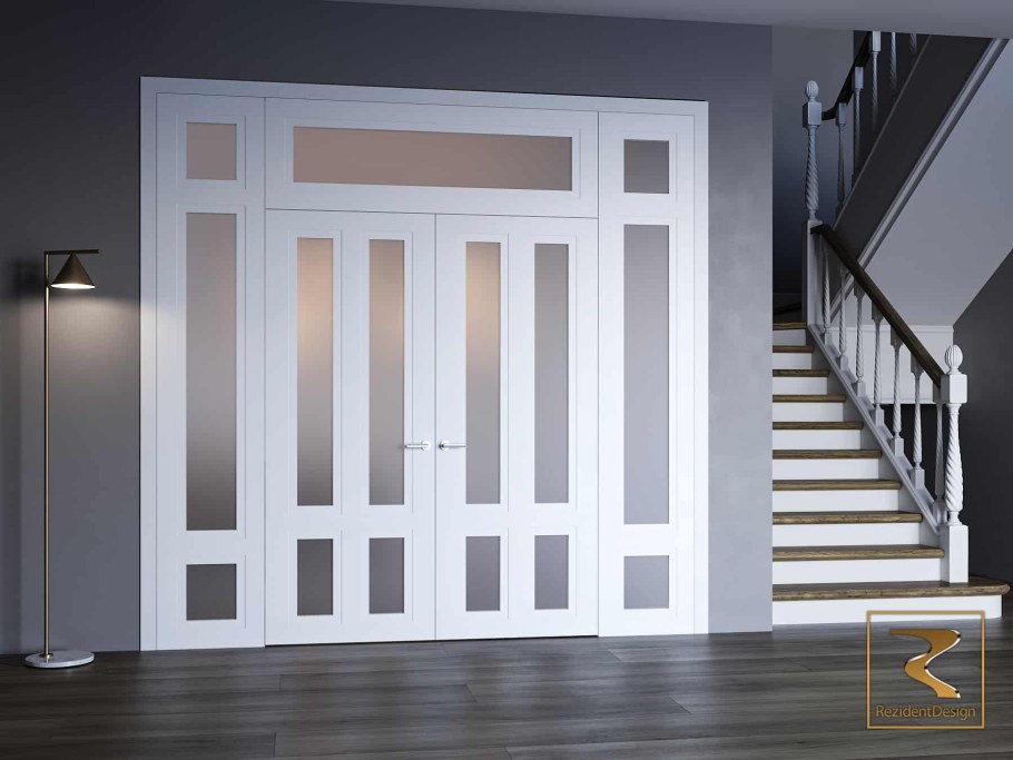 Дверь с фрамугой