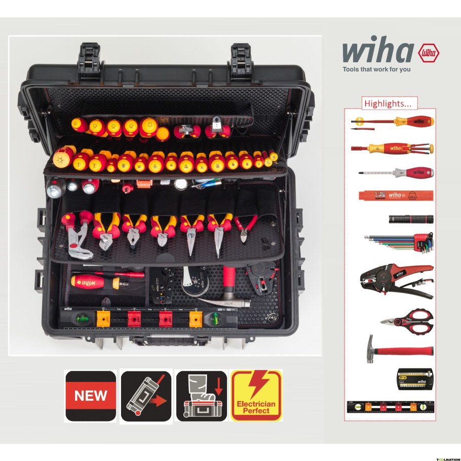 Набор для электриков XXL-2 115 шт. Wiha 42069