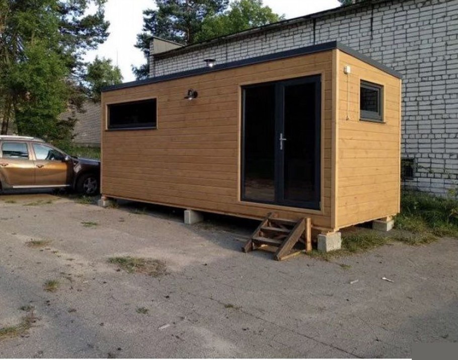 Модульная Перевозная баня