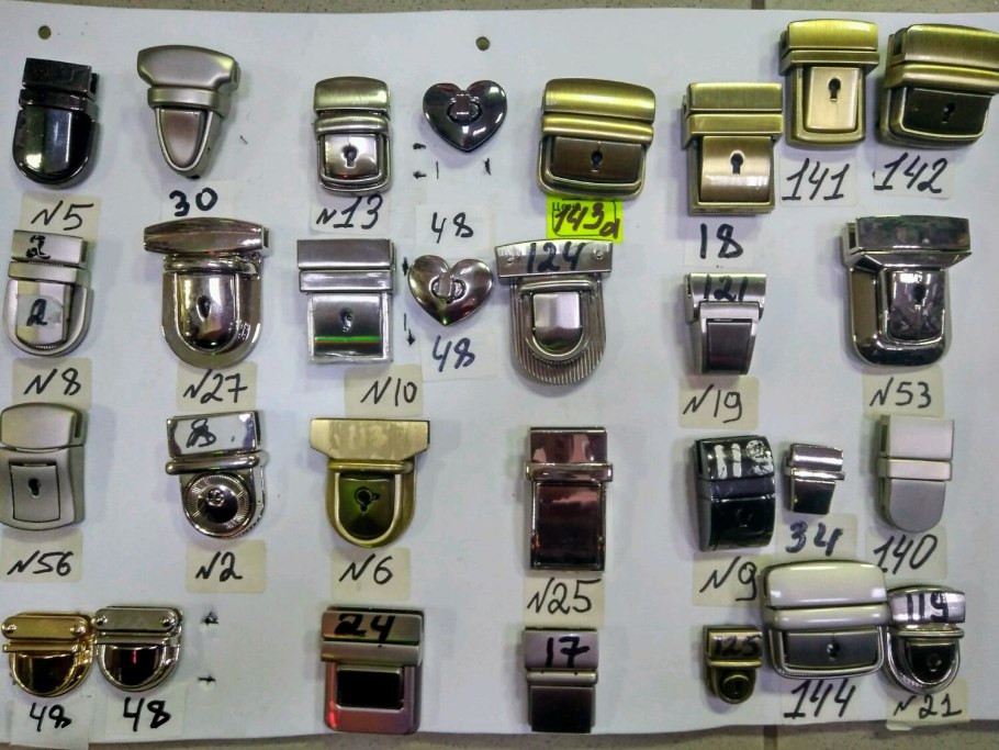 Фурнитура для сумок Palio замки