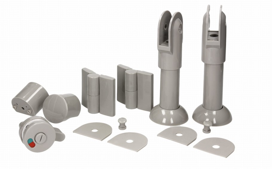 Фурнитура PBA для сантехнических перегородок