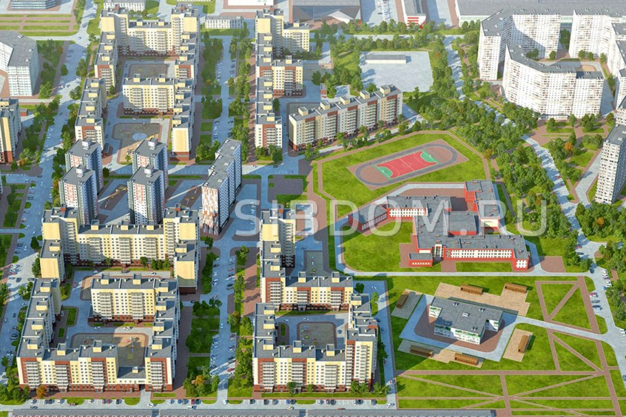 План застройки Образцово Красноярск