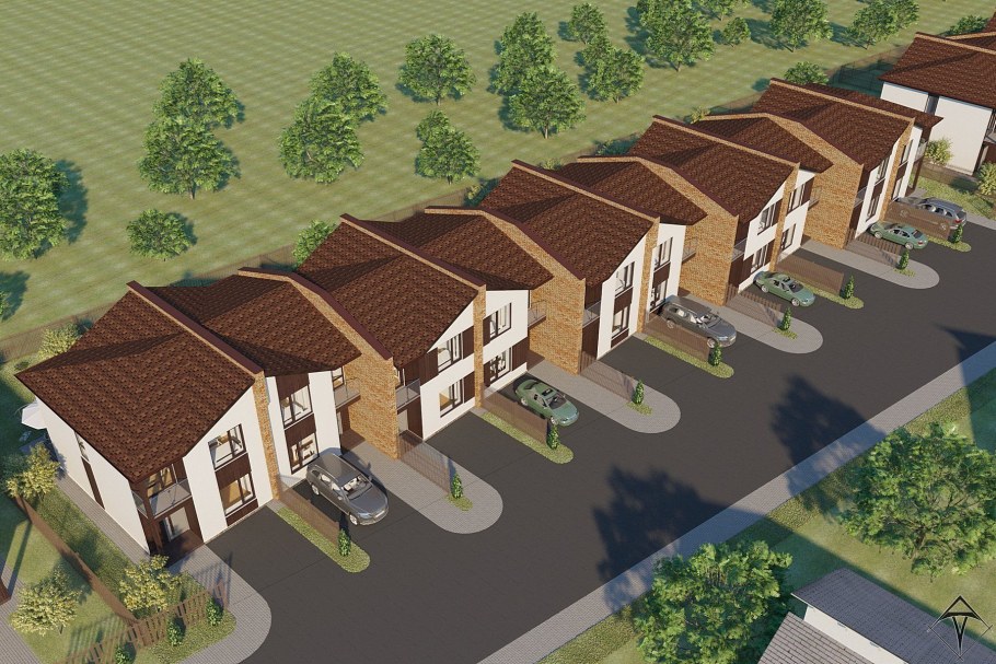 Проект поселка таунхаусов