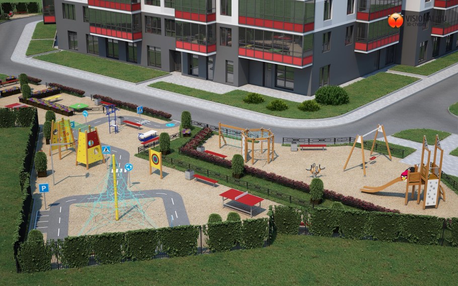 Благоустройство двора многоквартирного дома