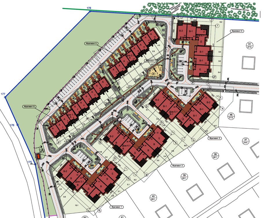 «Ильинский квартал», малоэтажная блокированная жилая застройка