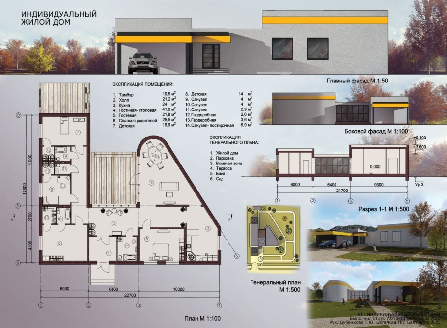 Индивидуальный дом проект