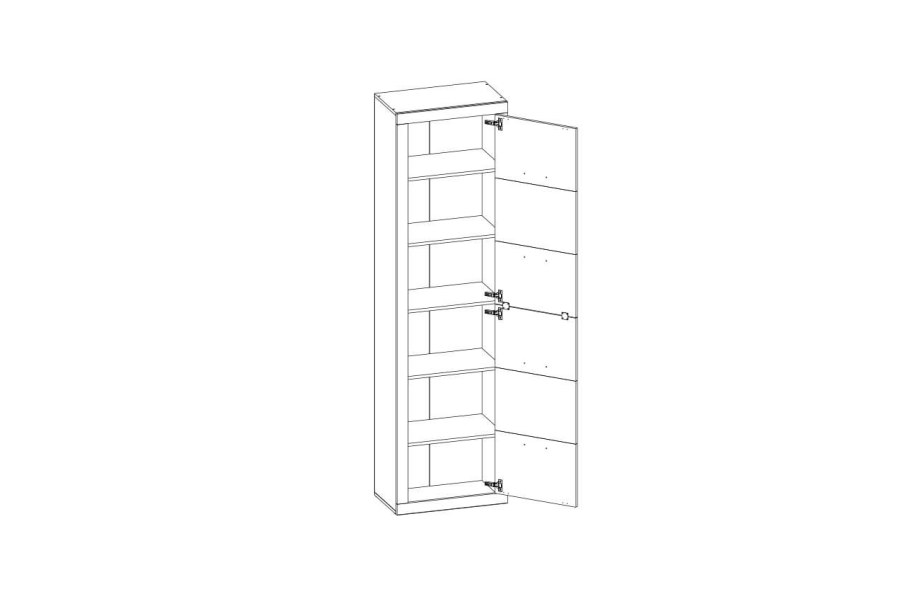 Шкаф-пенал Anrex Oskar 1dg