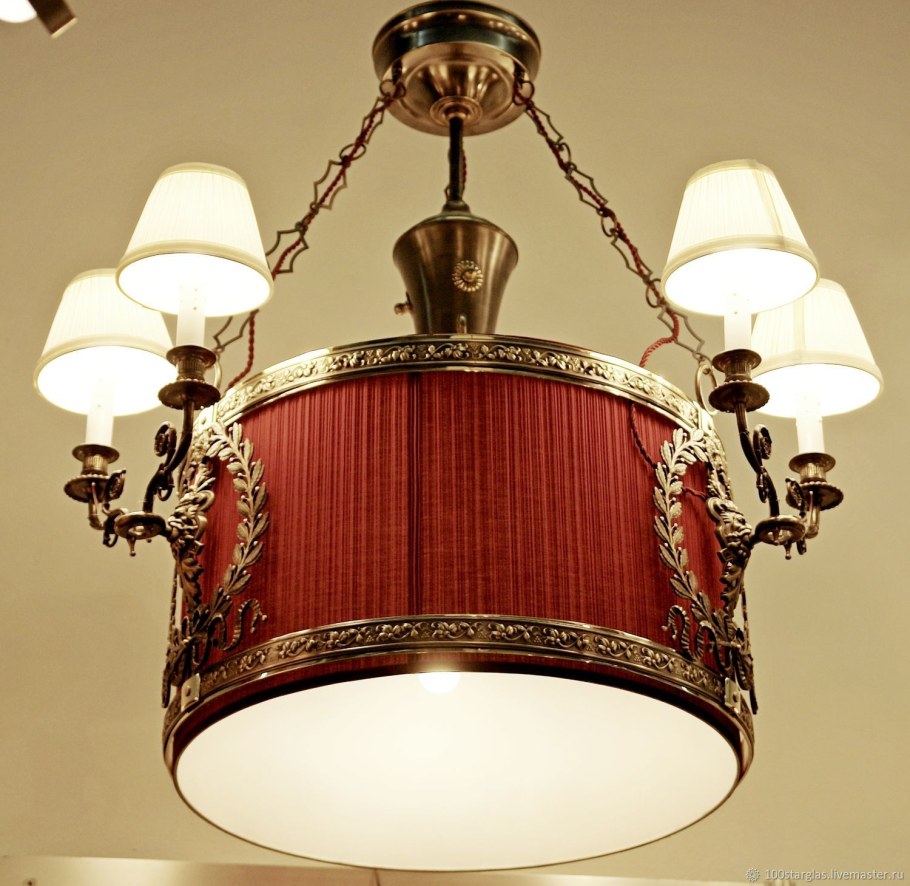 Люстры Ампир декор