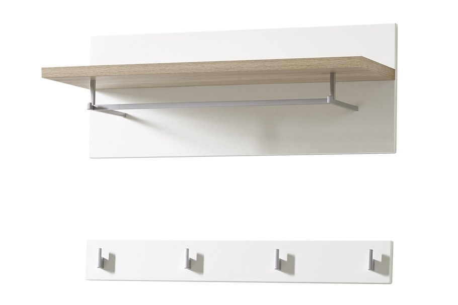 Вешалка настенная со штангой в прихожую