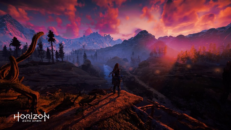 Horizon Zero Dawn фон