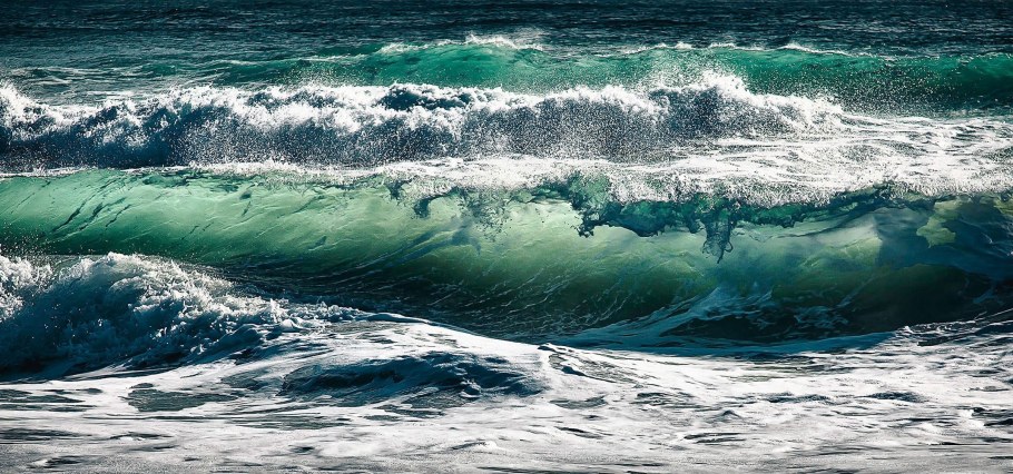 Тихий океан волны