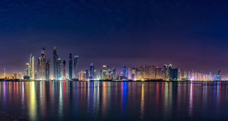 Дубай фотопанорама