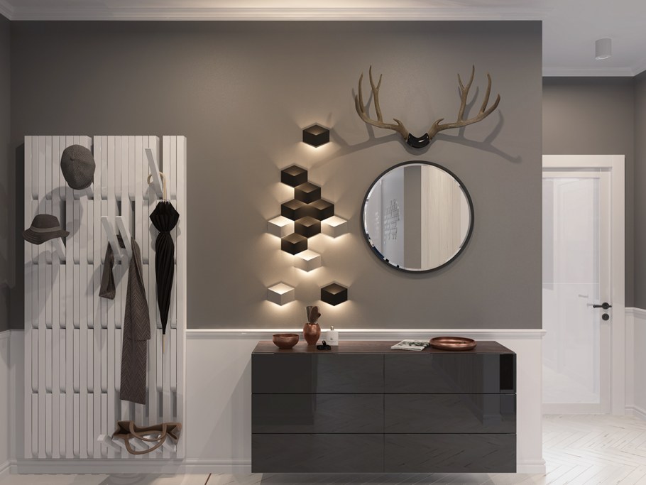 Зеркало в прихожую настенное