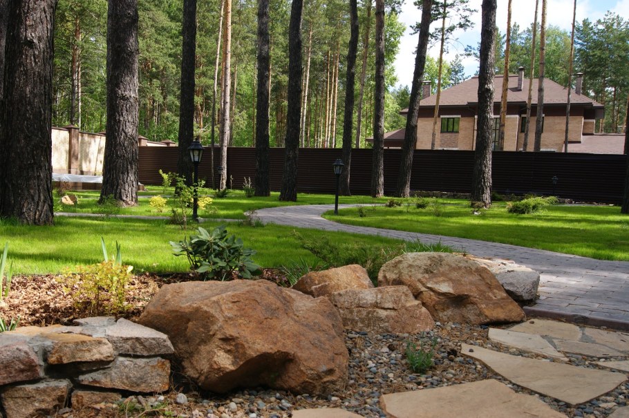 Ландшафт лесного участка 30 соток