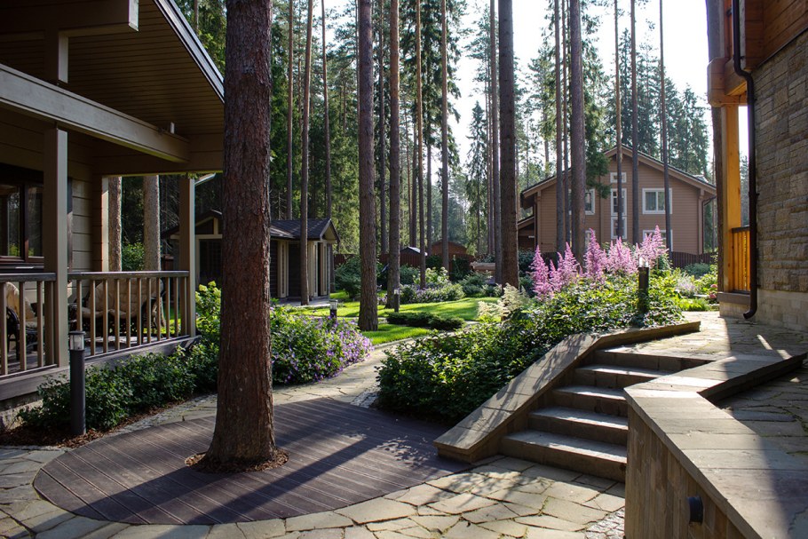 Северное поместье ландшафт