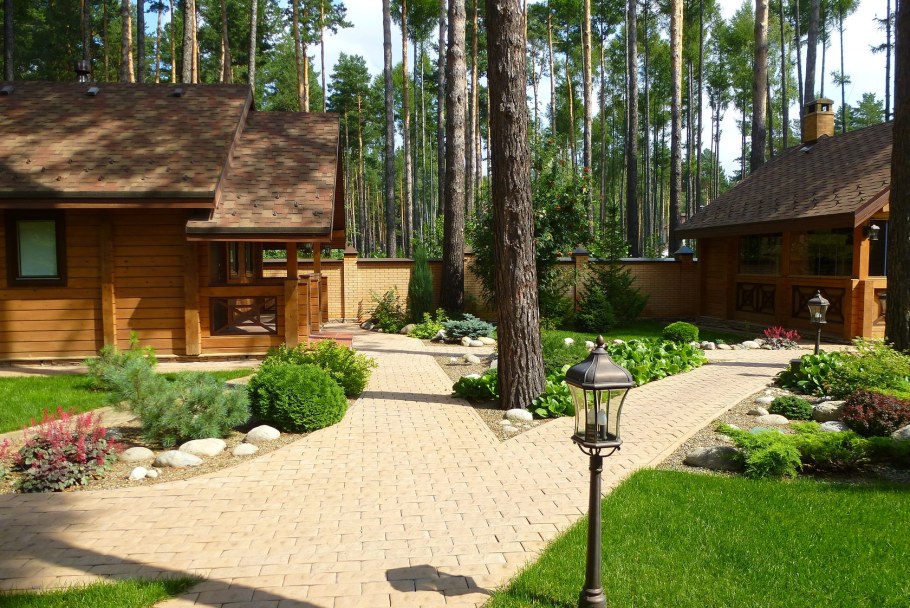 Ландшафт дачного участка