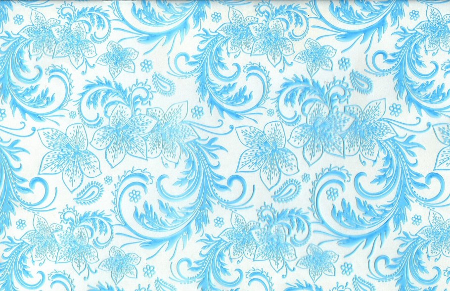 Орнамент (голубой)