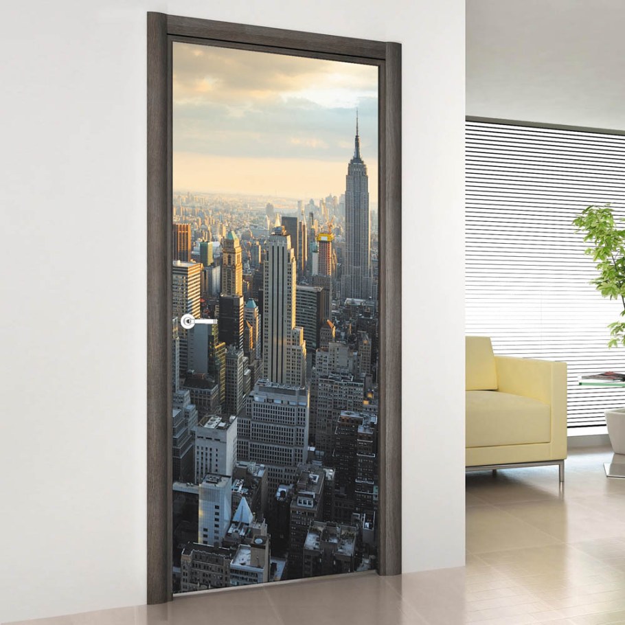 Фотообои на дверь