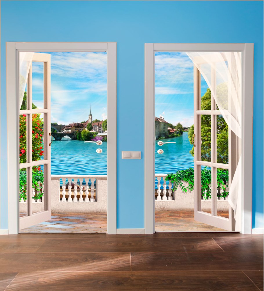 Фотообои пленка самоклеющаяся с видами