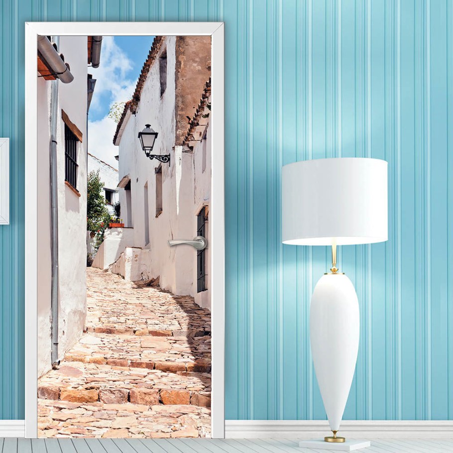 Узкие фотообои на стену