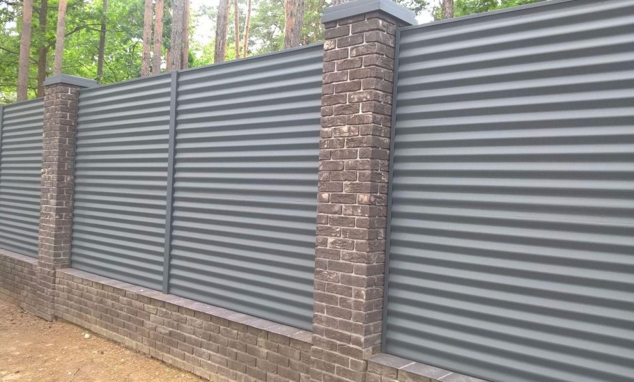 Профиль с20 для забора