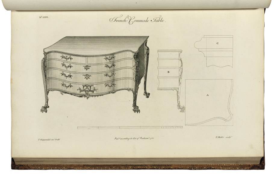 Андре Шарль Буль мебель эскизы