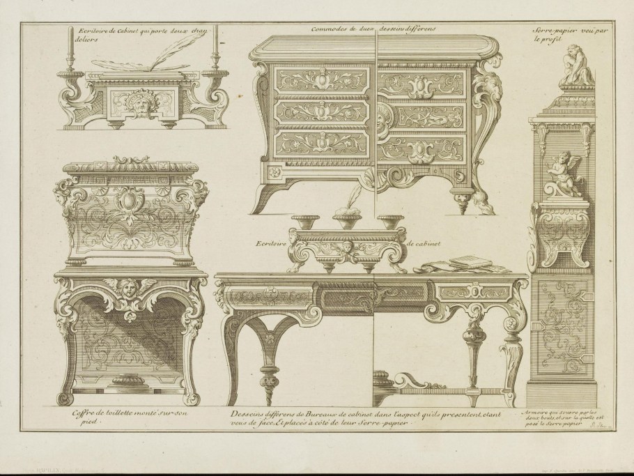 Мебель 18 века чертежи