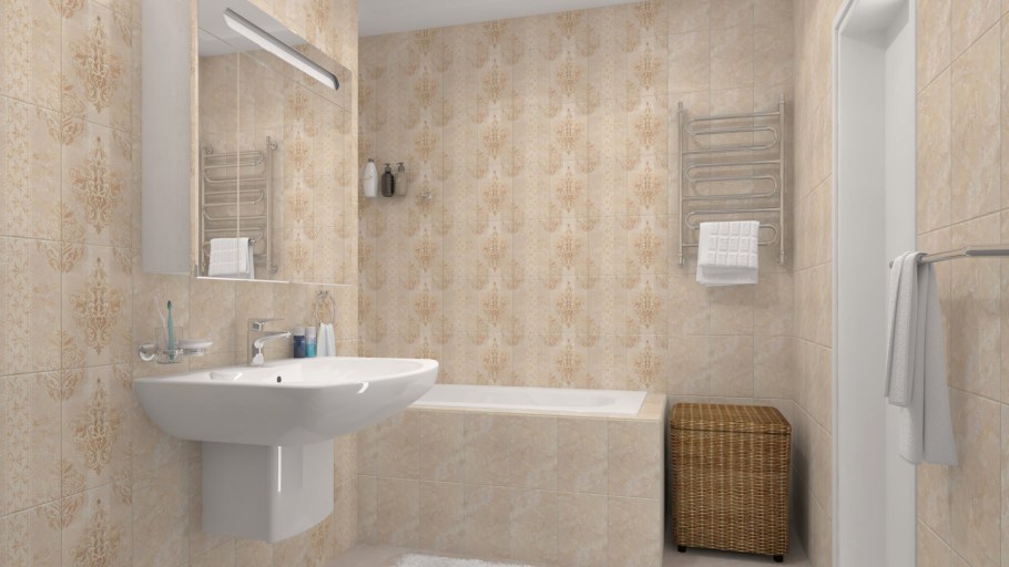 Шахтинская плитка Дамаск бежевый