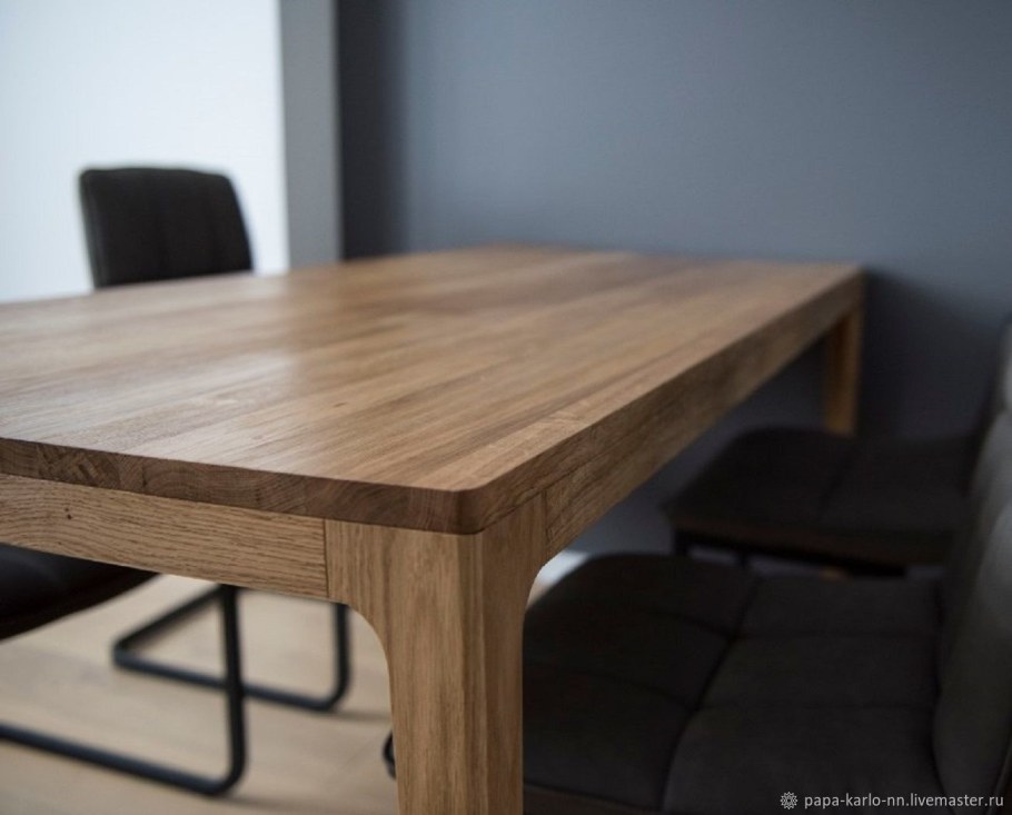 Столин из массива дуба