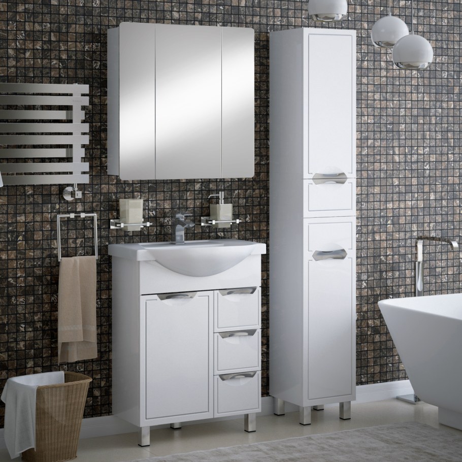 Тумба+умывальник Koral Монро 65