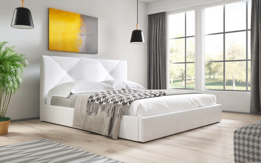 Кровать мягкая 160x200 Melita 665293