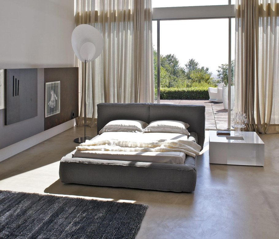 Bonaldo fluff кровать реплика