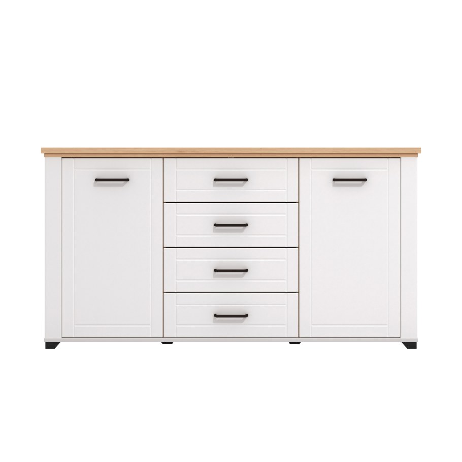Комод Валенсия молочный