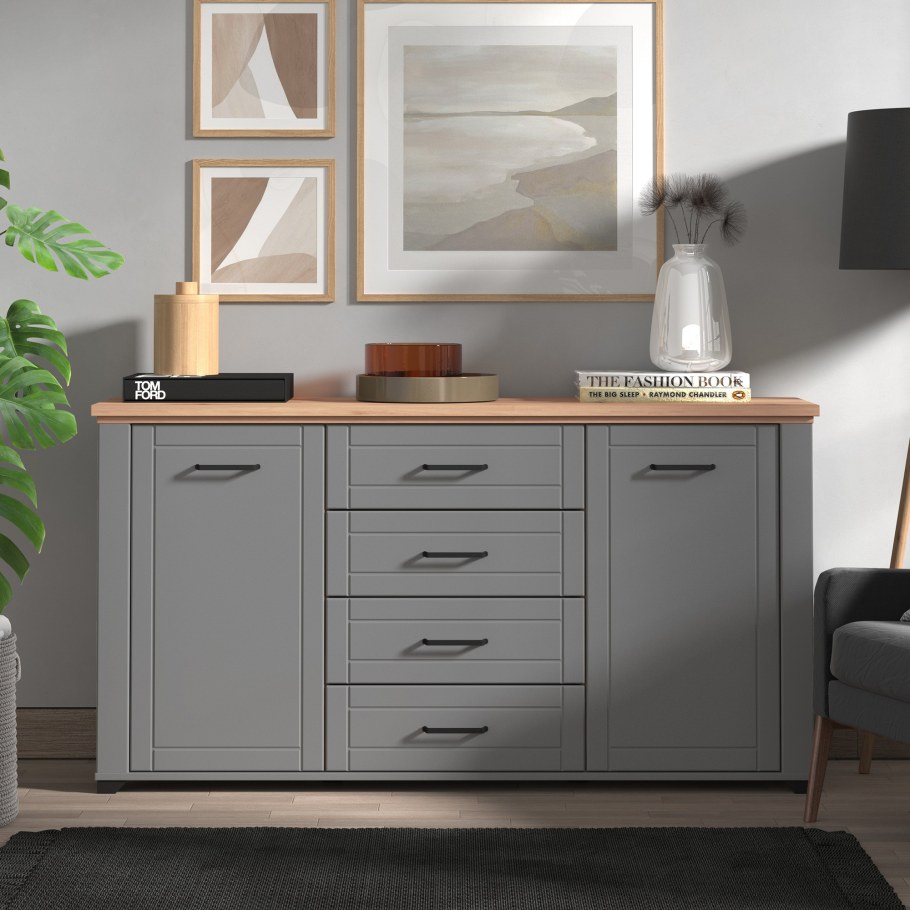 Комод 4 ящика "Валенсия" км 011