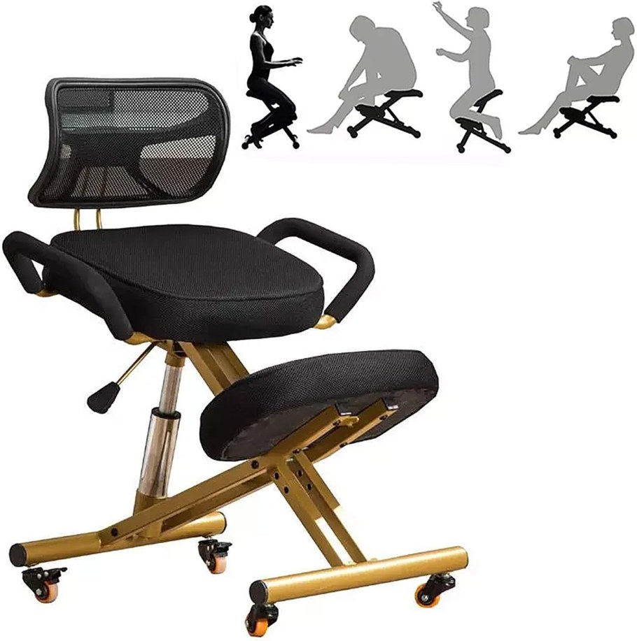 Коленный стул-кресло Smart Bird XYL-187bl