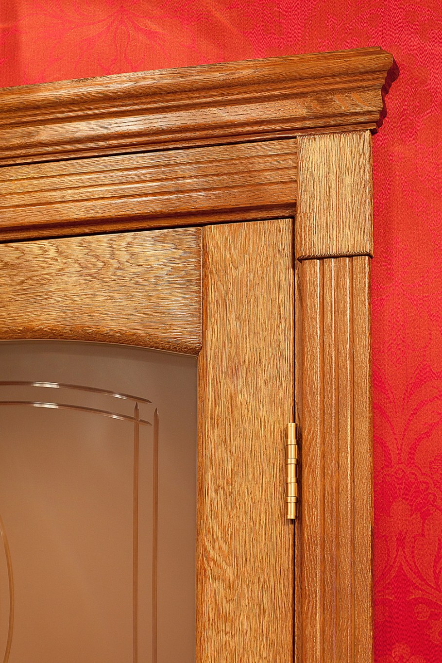 Дверь Кристина браш золото Альверо