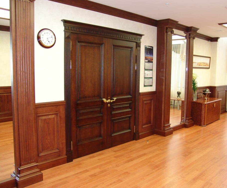 Отделка под орех