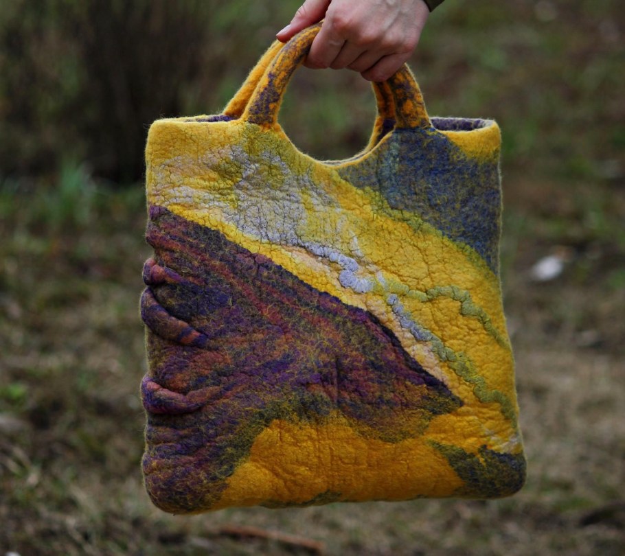 Диана Нагорная войлок сумки