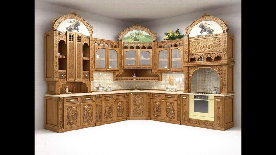 Резной кухонный гарнитур