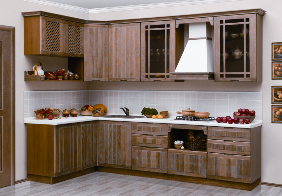 Кухни трио модель осень