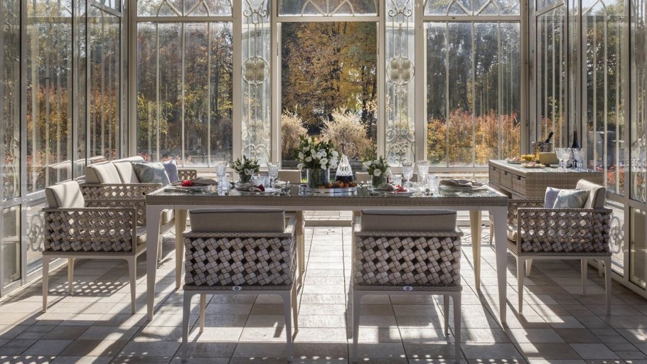 Уличная столовая мебель Heart фабрики Skylines