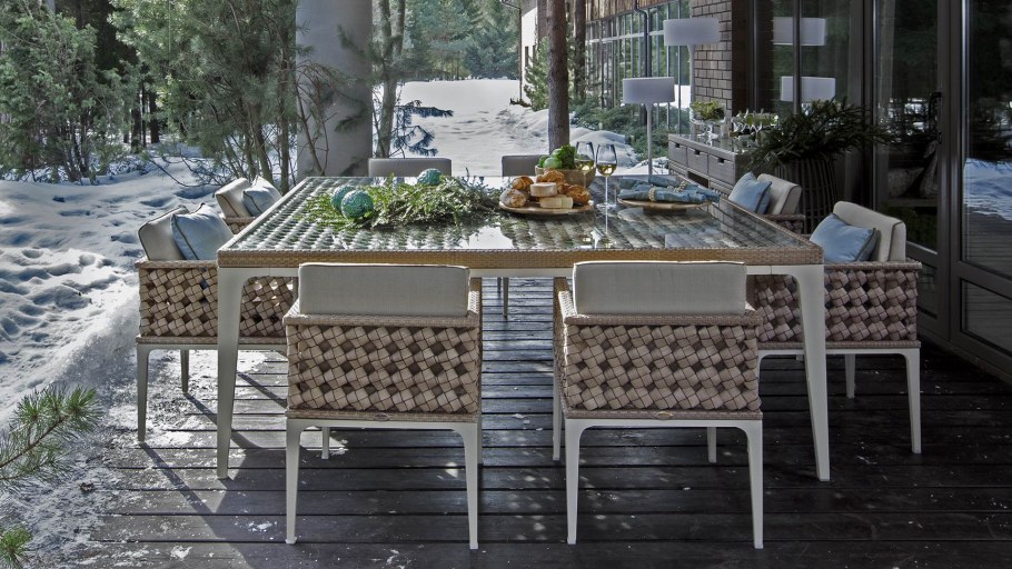 Уличная столовая мебель Heart фабрики Skylines