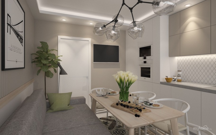 Кухня п-44 двухкомнатная