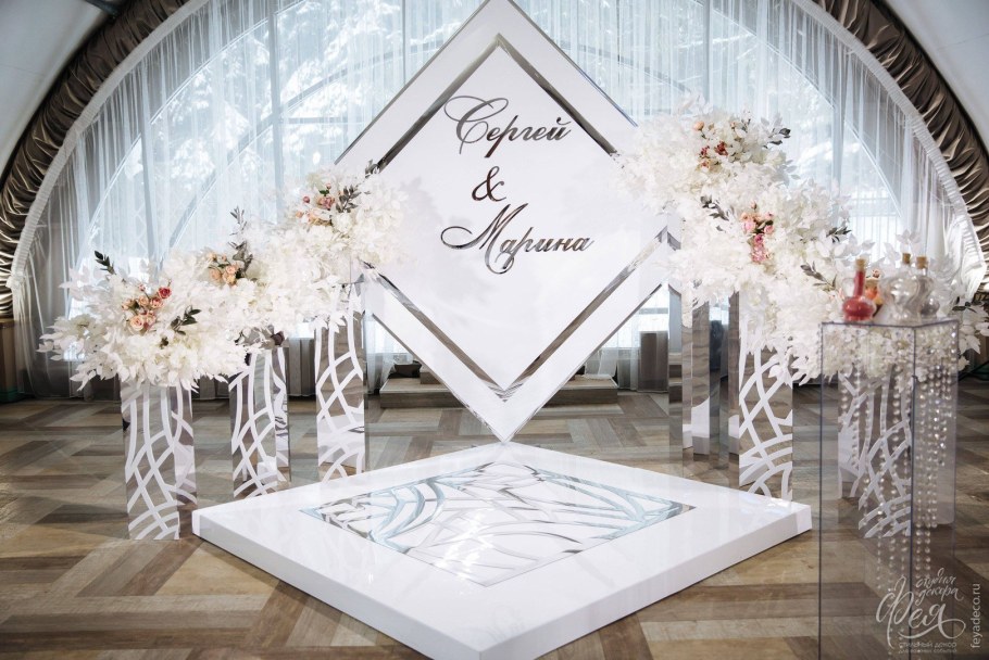 Фотозона на свадьбу 2022