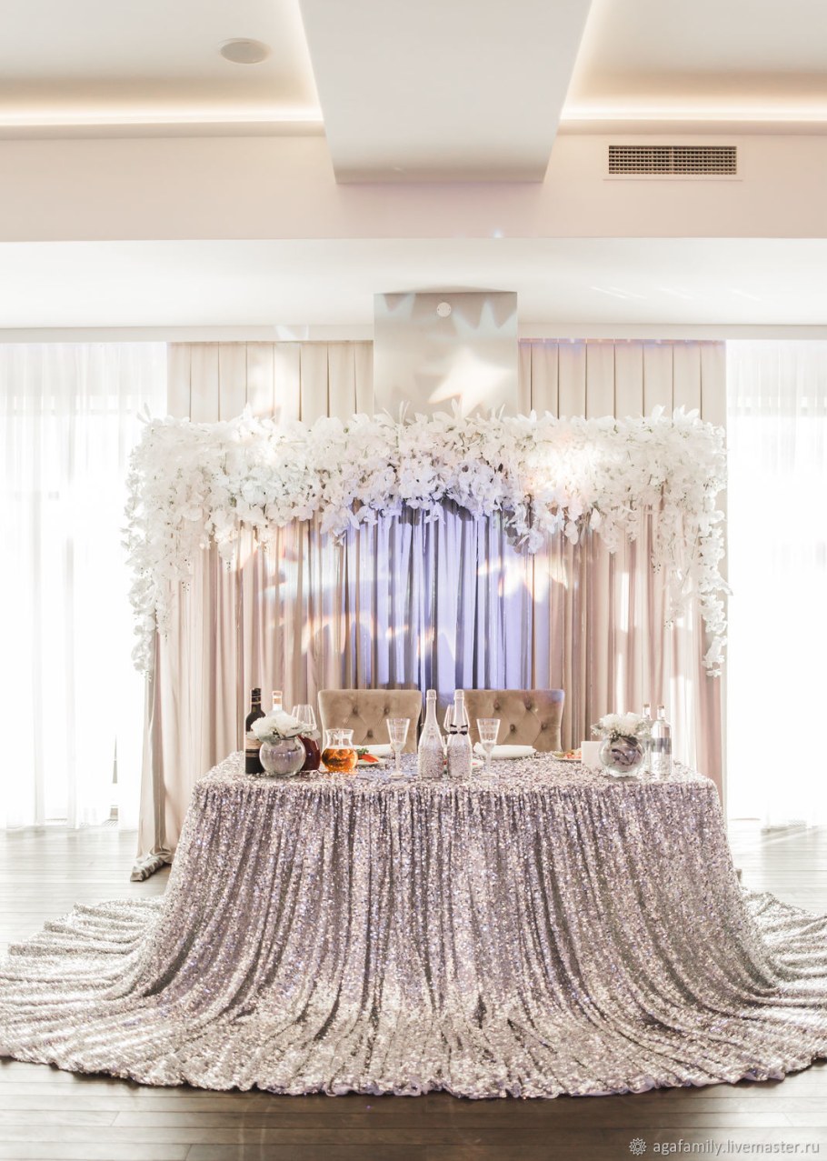 Украшение Президиума на свадьбу