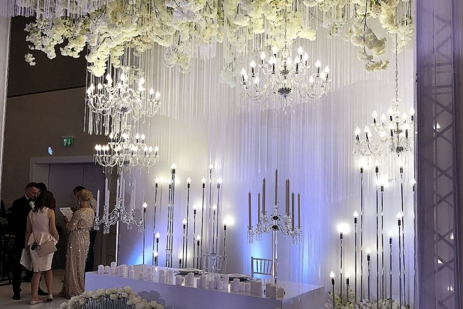 Современный свадебный декор