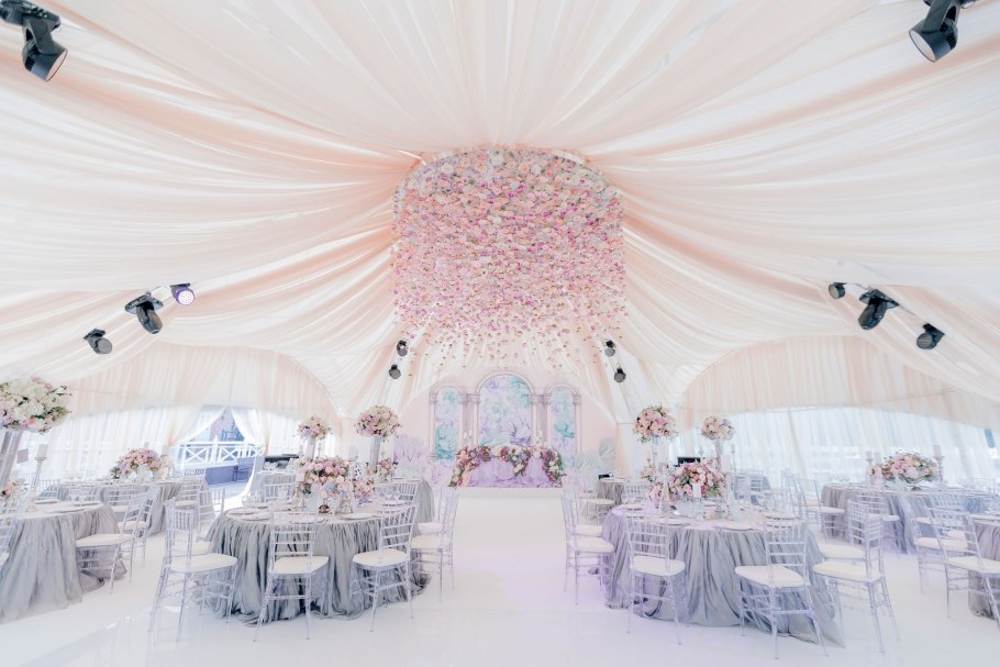 Декор свадебного шатра