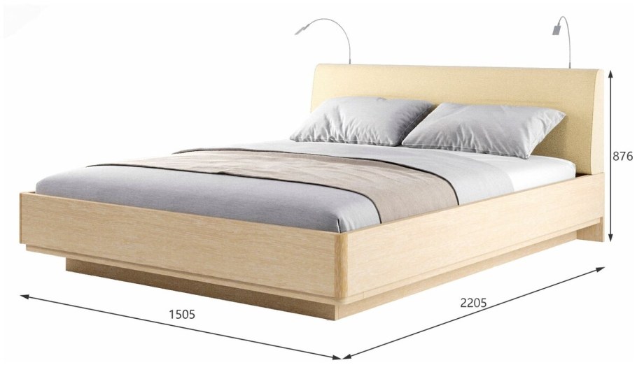 Кровать Элеонора лазурит