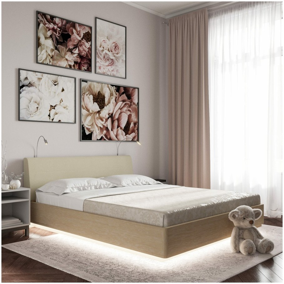 Кровать Элеонора лазурит 5308