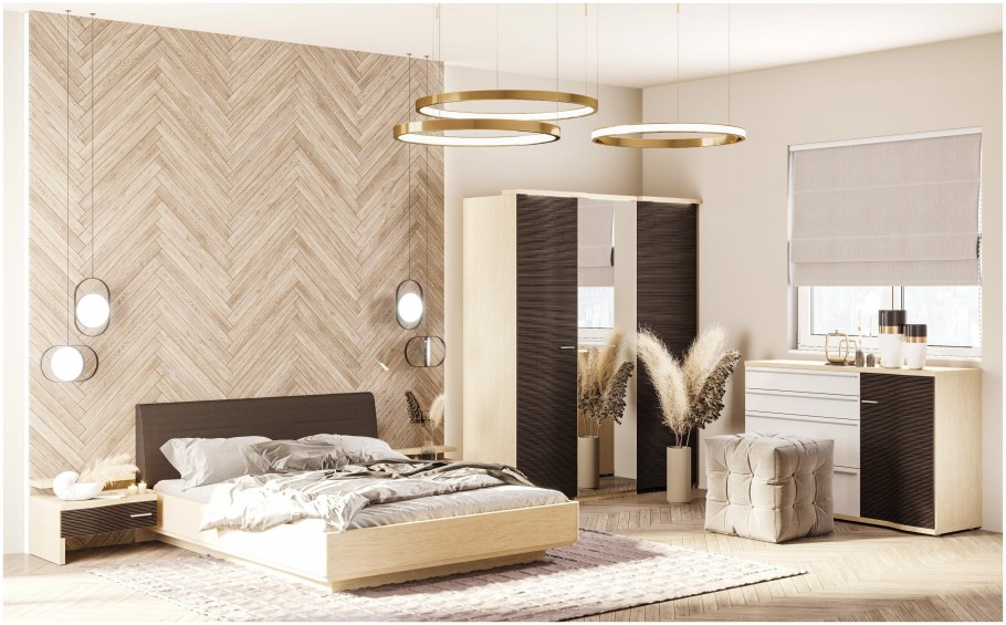 Комод Элеонора дуб янтарь